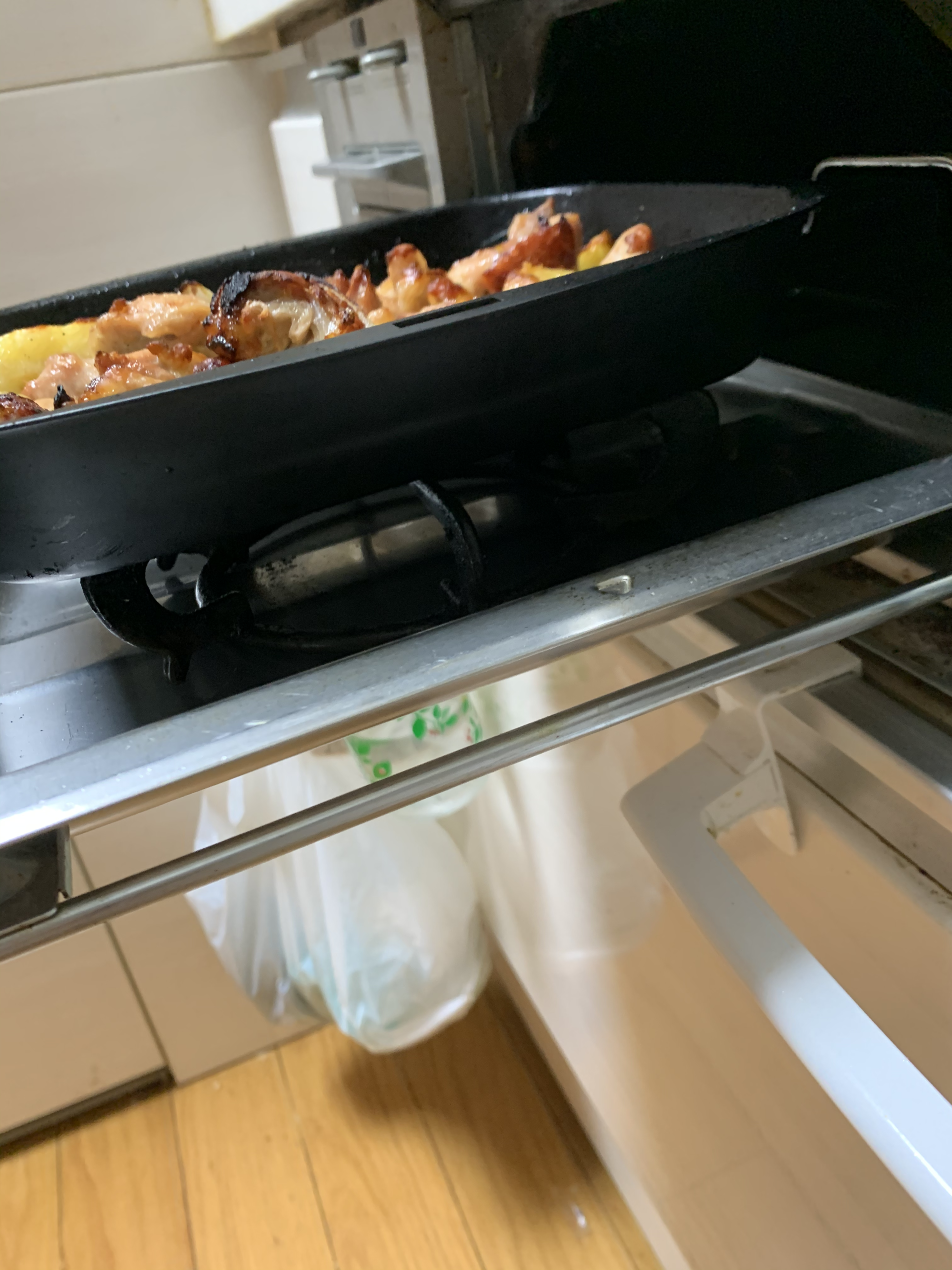 対処後の料理の写真