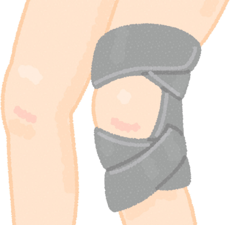 膝用サポーター画像