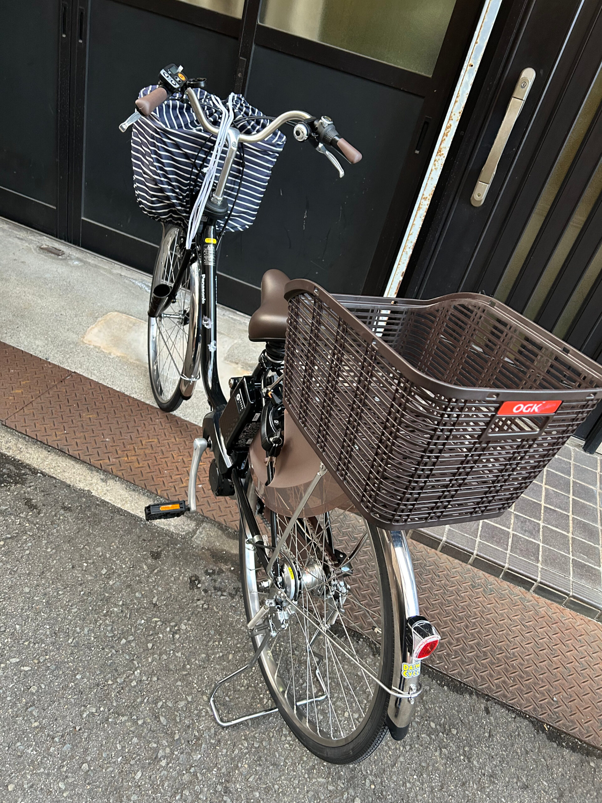 私の電動自転車の画像