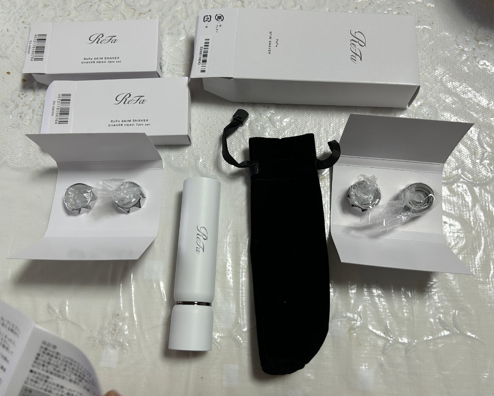 リファスキムシェーバーの注文内容